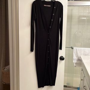 Long and soft perfect condition worn once all buttons are there .